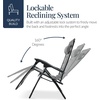 image:imageBest Choice Products Oversized Padded Zero Gravity Chair Recliner wCanopyIce Gray