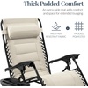 image:imageBest Choice Products Oversized Padded Zero Gravity Chair Recliner wCanopyIvory