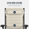 image:imageBest Choice Products Oversized Padded Zero Gravity Chair Recliner wCanopyIvory
