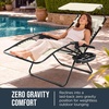 image:imageBest Choice Products Oversized Padded Zero Gravity Chair Recliner wCanopyIvory