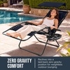 image:imageBest Choice Products Oversized Padded Zero Gravity Chair Recliner wCanopyNavy Blue