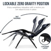 image:imageBest Choice Products Oversized Padded Zero Gravity Chair Recliner wCanopyNavy Blue
