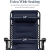 image:imageBest Choice Products Oversized Padded Zero Gravity Chair Recliner wCanopyNavy Blue