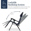 image:imageBest Choice Products Oversized Padded Zero Gravity Chair Recliner wCanopyNavy Blue