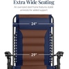 image:imageBest Choice Products Oversized Padded Zero Gravity Chair Recliner wCanopyNavyBrown