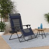 image:imageBest Choice Products Oversized Padded Zero Gravity Chair Recliner wCanopyNavyGray