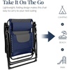 image:imageBest Choice Products Oversized Padded Zero Gravity Chair Recliner wCanopyNavyGray