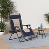image:imageBest Choice Products Oversized Padded Zero Gravity Chair Recliner wCanopyNavyOyster
