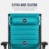 image:imageBest Choice Products Oversized Padded Zero Gravity Chair Recliner wCanopyPeacock Blue