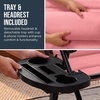 image:imageBest Choice Products Oversized Padded Zero Gravity Chair Recliner wCanopyPink