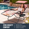 image:imageBest Choice Products Oversized Padded Zero Gravity Chair Recliner wCanopyPink
