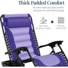 image:imageBest Choice Products Oversized Padded Zero Gravity Chair Recliner wCanopyPurpleViolet