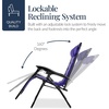 image:imageBest Choice Products Oversized Padded Zero Gravity Chair Recliner wCanopyPurpleViolet