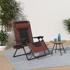 image:imageBest Choice Products Oversized Padded Zero Gravity Chair Recliner wCanopyRustBlack