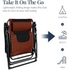 image:imageBest Choice Products Oversized Padded Zero Gravity Chair Recliner wCanopyRustBlack