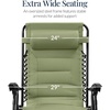 image:imageBest Choice Products Oversized Padded Zero Gravity Chair Recliner wCanopySage Green