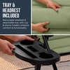image:imageBest Choice Products Oversized Padded Zero Gravity Chair Recliner wCanopySage Green