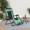 image:imageBest Choice Products Oversized Padded Zero Gravity Chair Recliner wCanopySeafoam GreenBlack