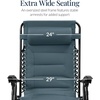 image:imageBest Choice Products Oversized Padded Zero Gravity Chair Recliner wCanopySlate Blue