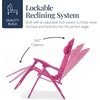 image:imageBest Choice Products Oversized Padded Zero Gravity Chair Recliner wCanopyUltimate Pink