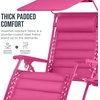 image:imageBest Choice Products Oversized Padded Zero Gravity Chair Recliner wCanopyUltimate Pink