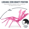 image:imageBest Choice Products Oversized Padded Zero Gravity Chair Recliner wCanopyUltimate Pink