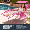 image:imageBest Choice Products Oversized Padded Zero Gravity Chair Recliner wCanopyUltimate Pink