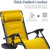 image:imageBest Choice Products Oversized Padded Zero Gravity Chair Recliner wCanopyYellow