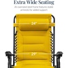 image:imageBest Choice Products Oversized Padded Zero Gravity Chair Recliner wCanopyYellow