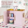 image:imageBest Choice Products Play Kitchen for Kids amp Toddlers Wooden Kitchen Playset wEspresso Machine Pretend Toy Kitchen Set wIce Maker Storage Island amp Accessories Scalloped Design  Cream CottagePink