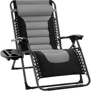 image:imageBest Choice Products Oversized Padded Zero Gravity Chair Recliner wCanopyBlackGray