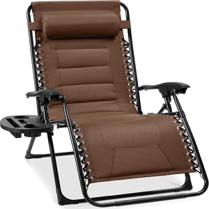 image:imageBest Choice Products Oversized Padded Zero Gravity Chair Recliner wCanopyDark Brown