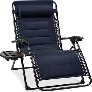 image:imageBest Choice Products Oversized Padded Zero Gravity Chair Recliner wCanopyNavy Blue