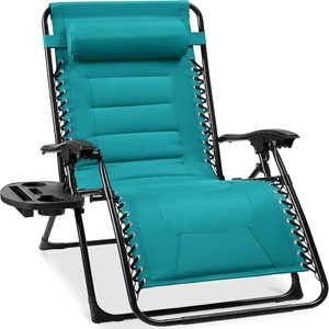 image:imageBest Choice Products Oversized Padded Zero Gravity Chair Recliner wCanopyPeacock Blue