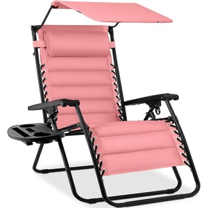 image:imageBest Choice Products Oversized Padded Zero Gravity Chair Recliner wCanopyPink