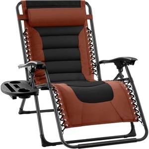 image:imageBest Choice Products Oversized Padded Zero Gravity Chair Recliner wCanopyRustBlack